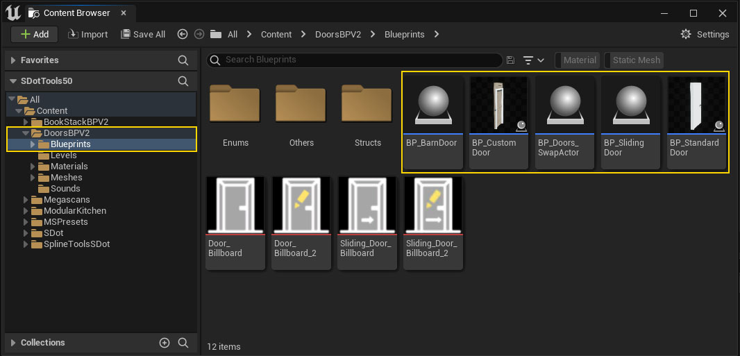 Interactive Door Blueprint - Quick Guide ../images/architecture/0019/overview/00b.jpg